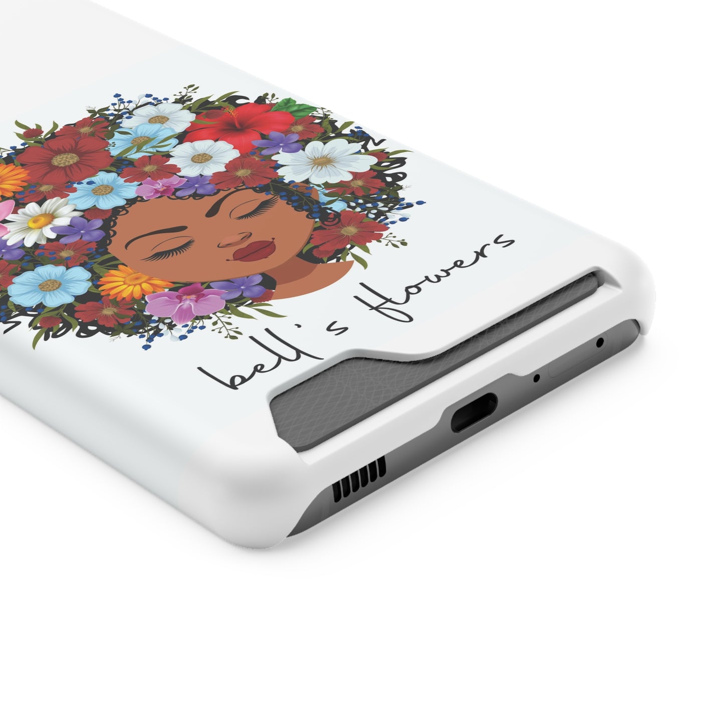 bell's flowers Original Logo Phone Case With Card Holder