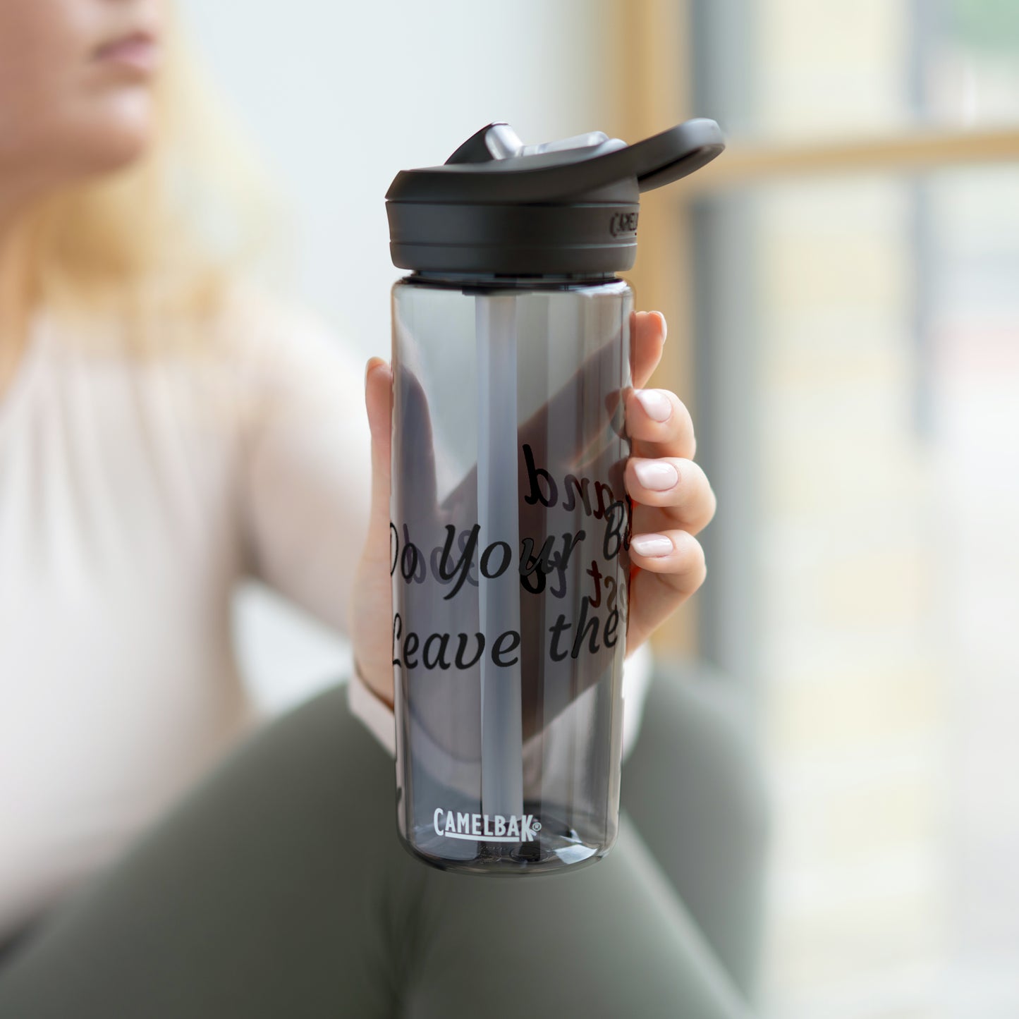 Do Your Best and Leave the Rest to God. CamelBak Eddy® Water Bottle, 20oz\25oz