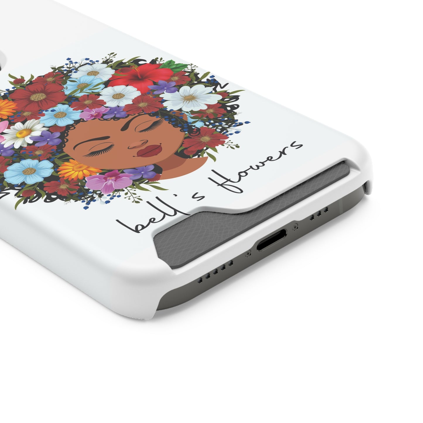 bell's flowers Original Logo Phone Case With Card Holder