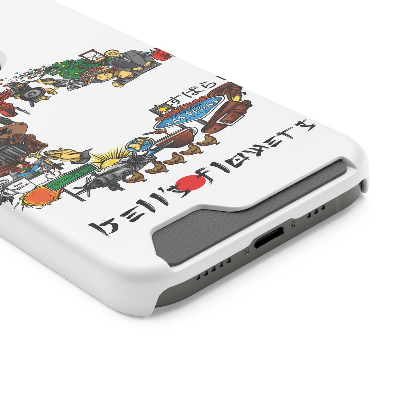 bell's flowers Album C original Phone Case With Card Holder