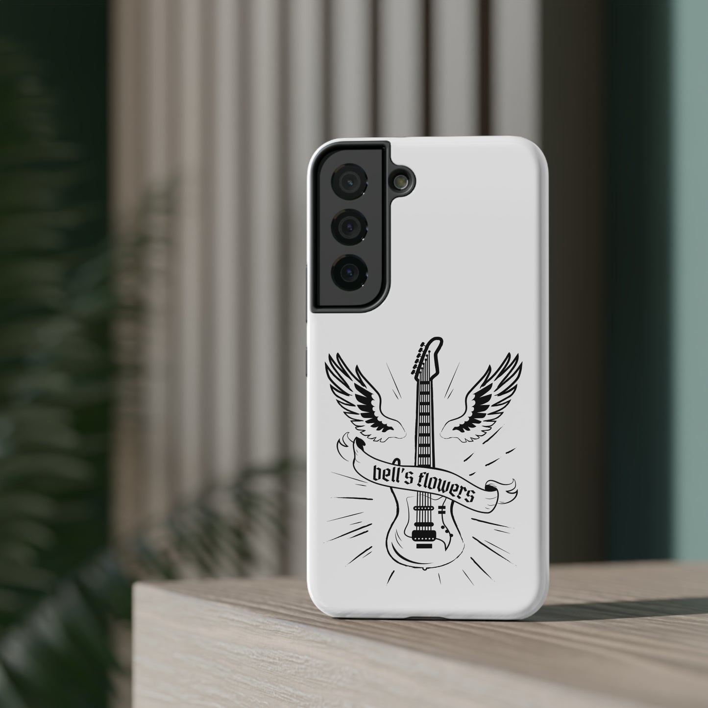 bell’s flowers Rock With Wings Phone Case