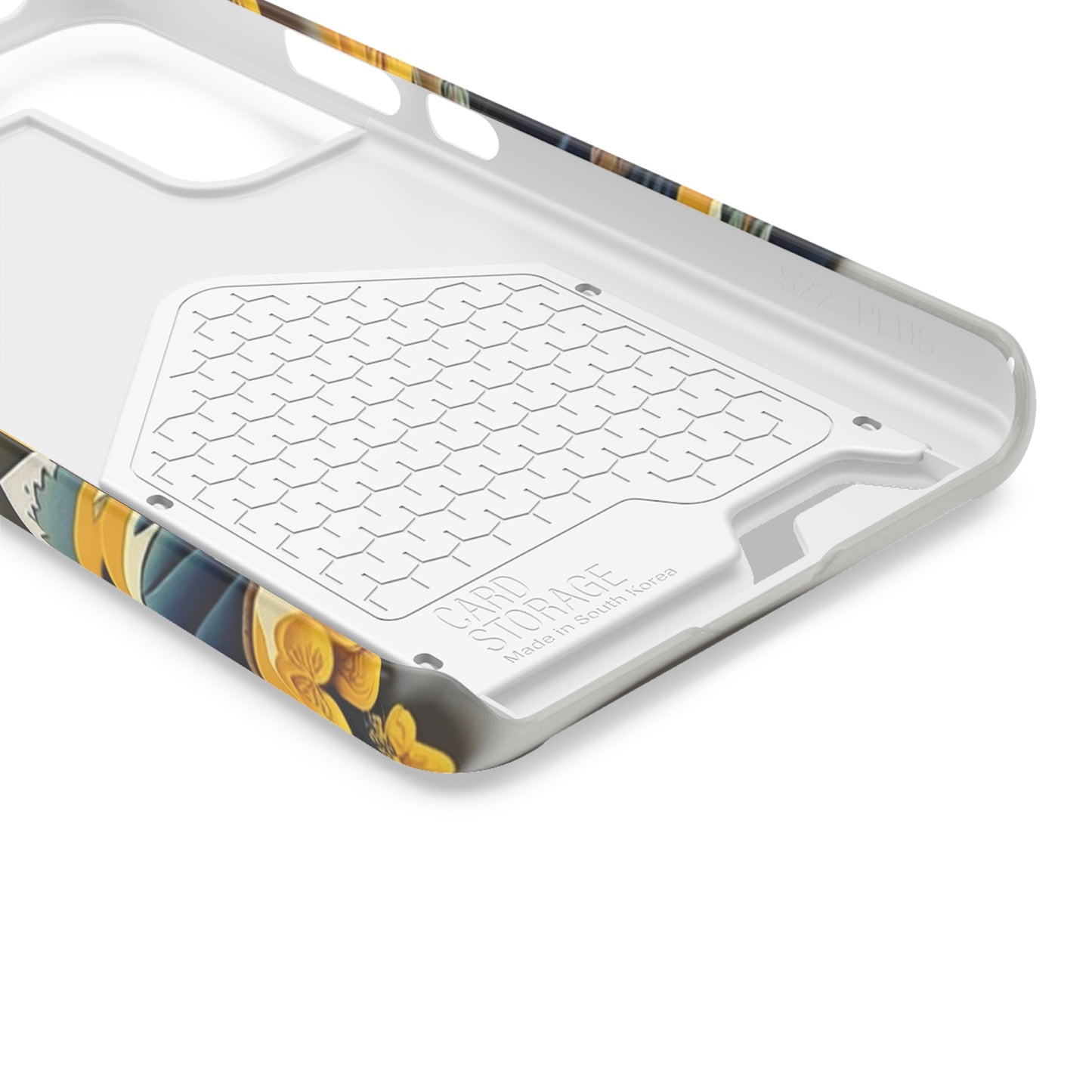 The Tourist White Phone Case With Card Holder