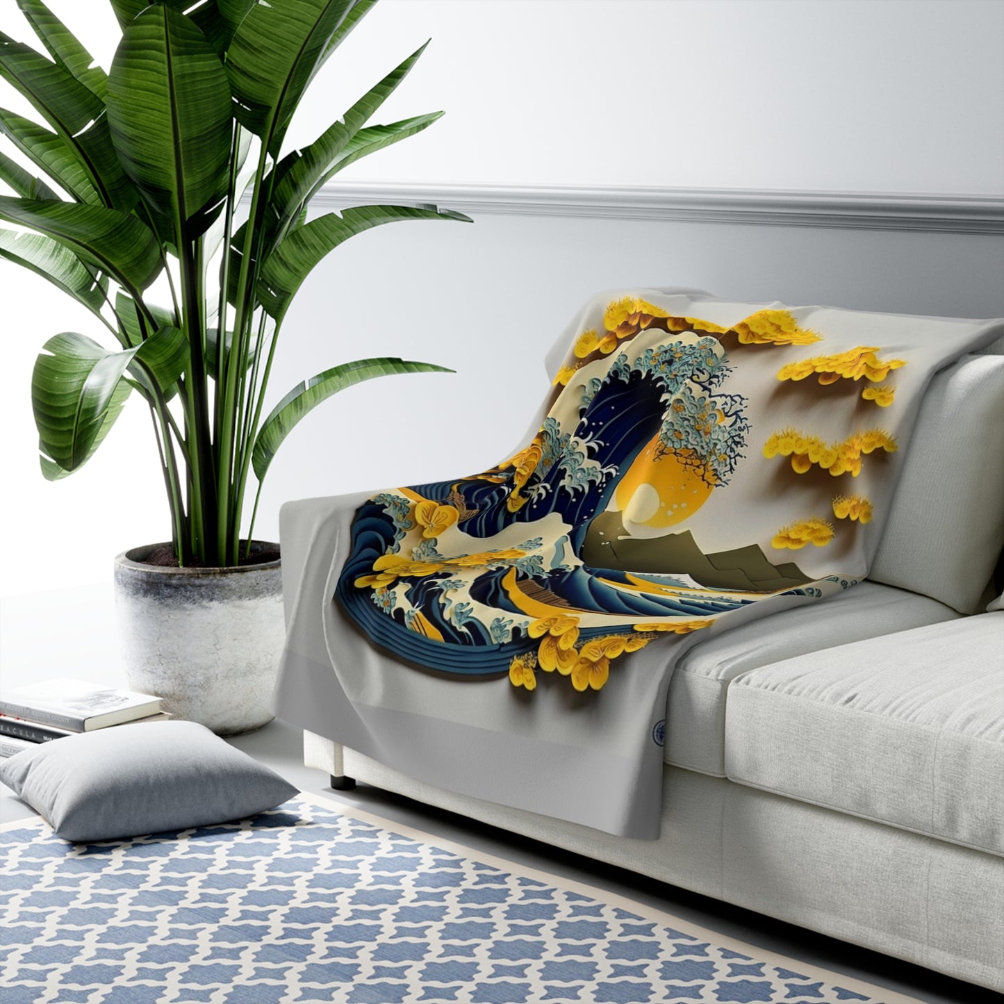 The Tourist Sherpa Fleece Blanket