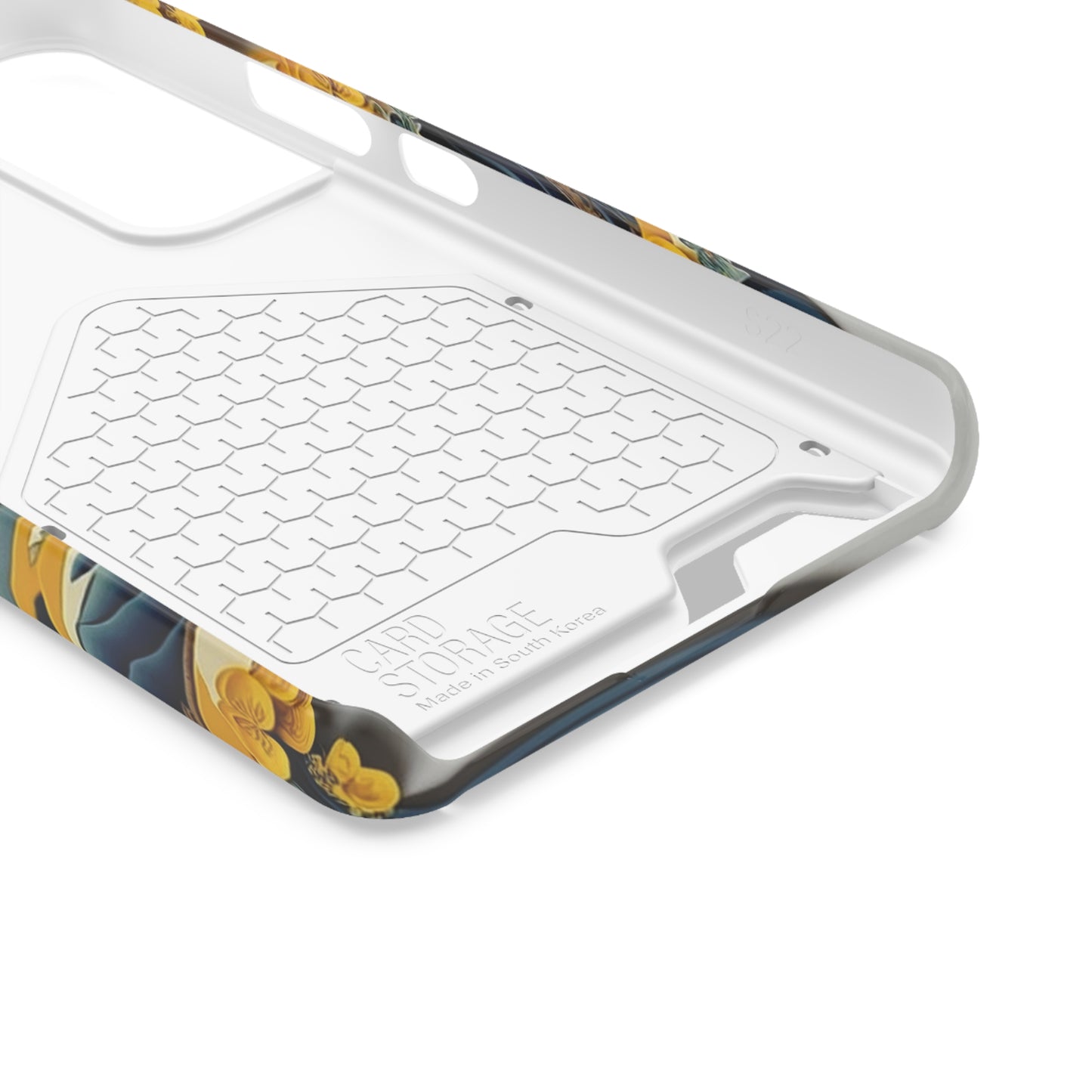 The Tourist White Phone Case With Card Holder