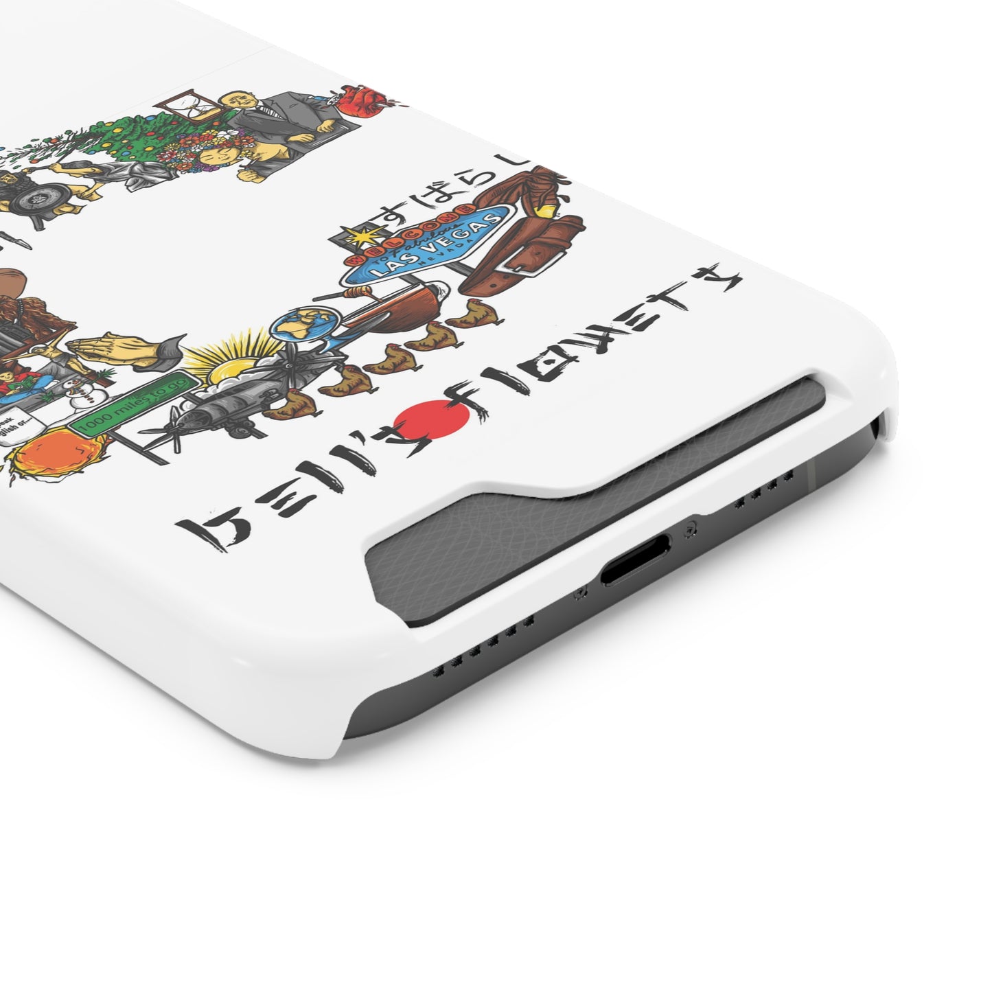 bell's flowers Album C original Phone Case With Card Holder