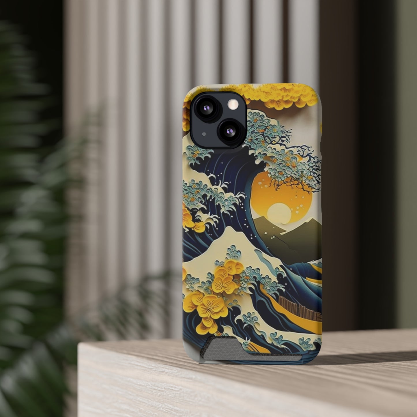 The Tourist White Phone Case With Card Holder