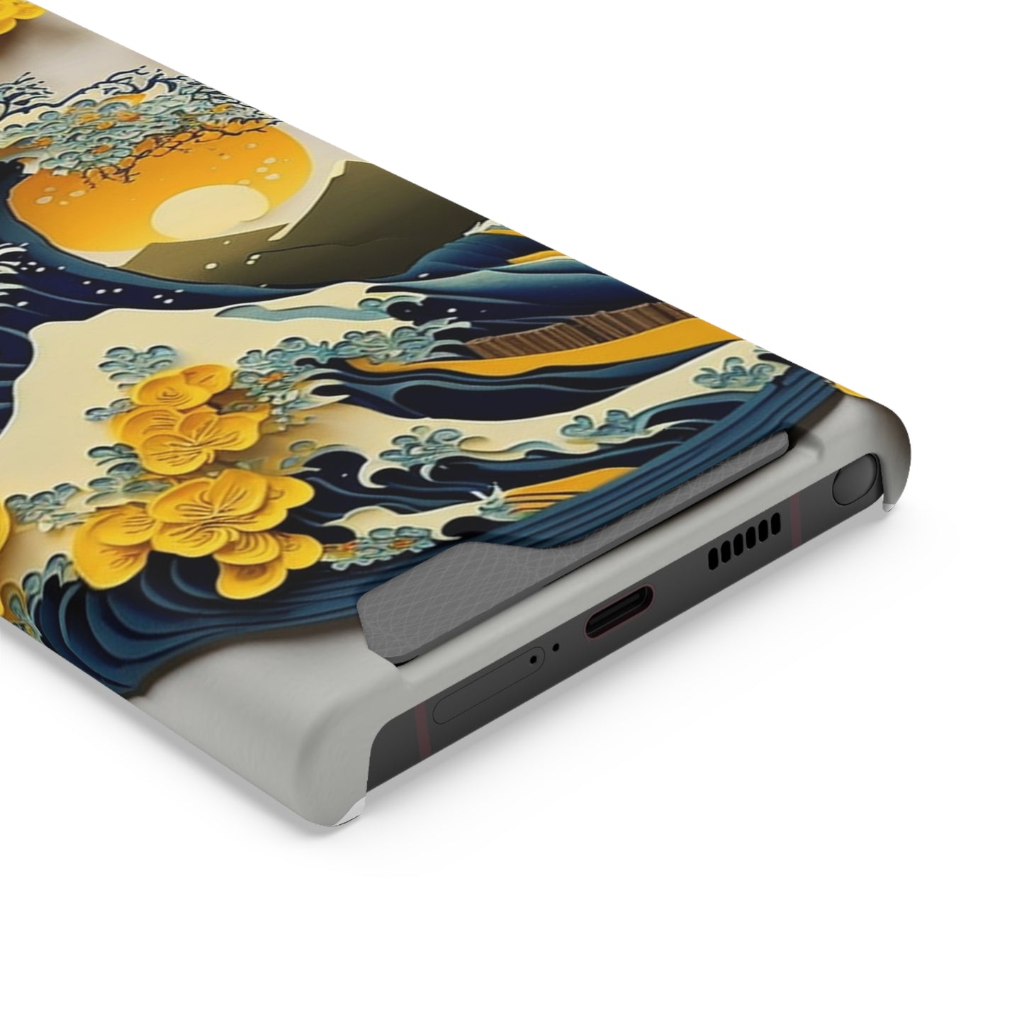 The Tourist White Phone Case With Card Holder