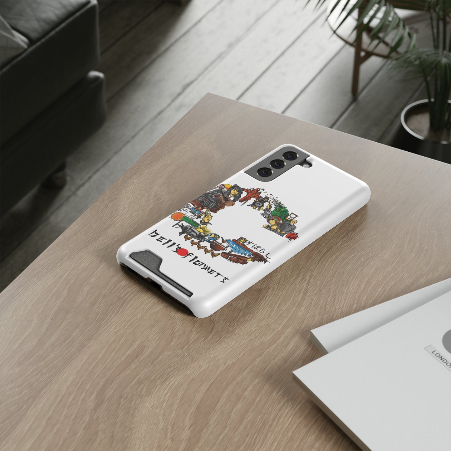 bell's flowers Album C original Phone Case With Card Holder