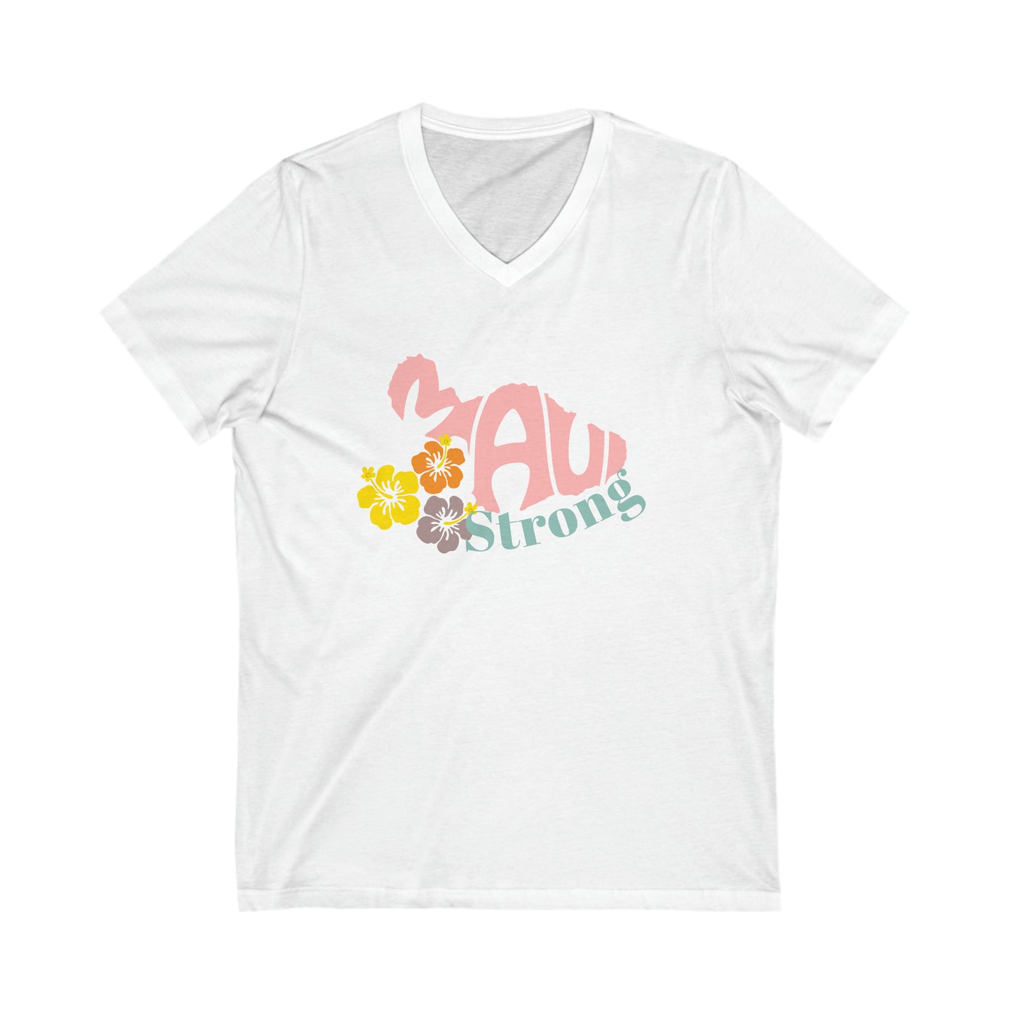 Maui Strong V-Neck Tee