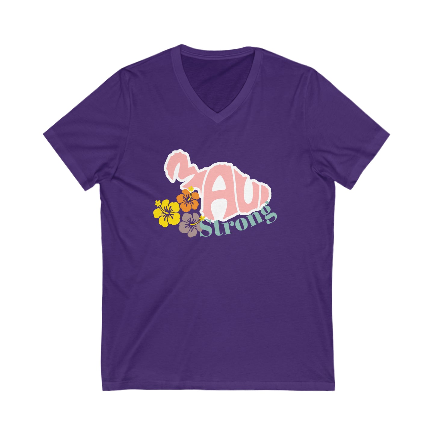 Maui Strong V-Neck Tee