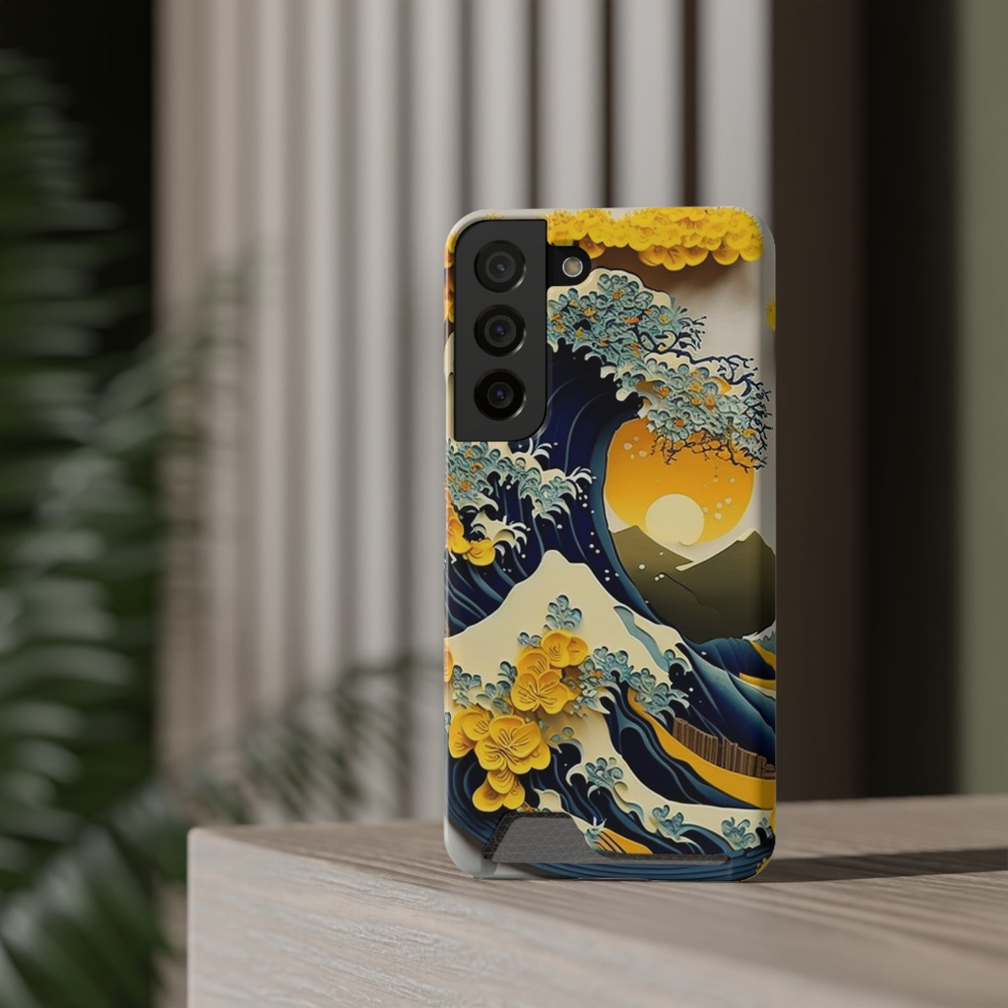 The Tourist White Phone Case With Card Holder