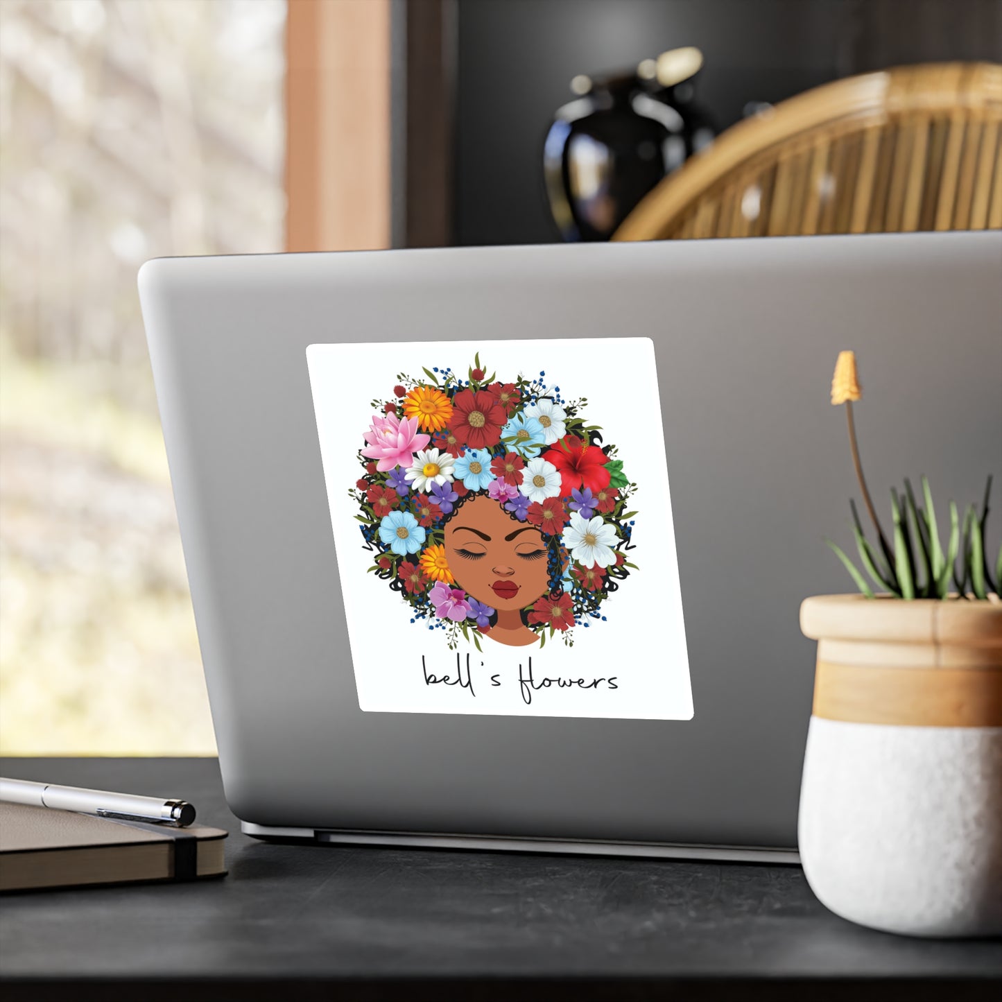 bell's flowers Original Logo Decals