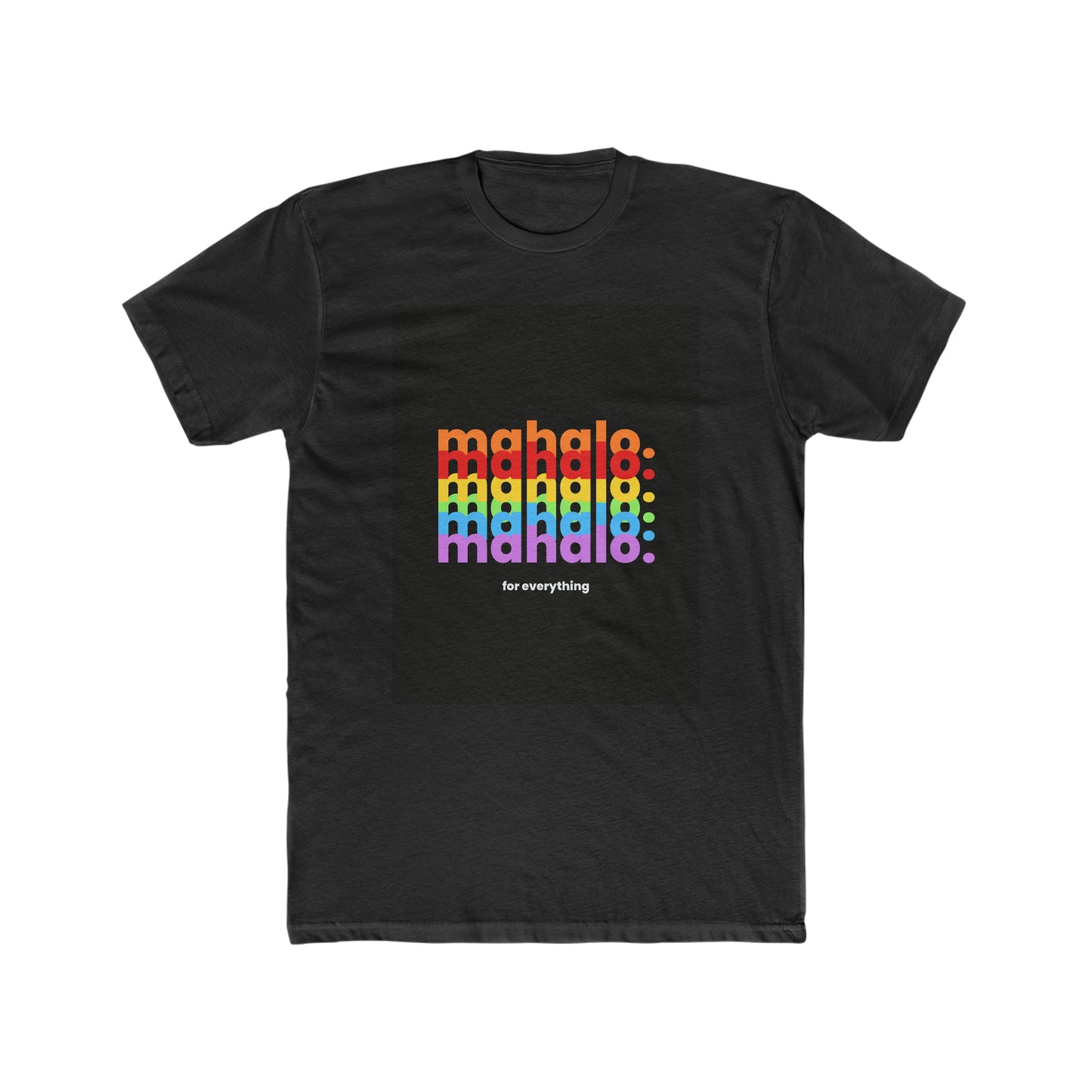 Colorful Mahalo