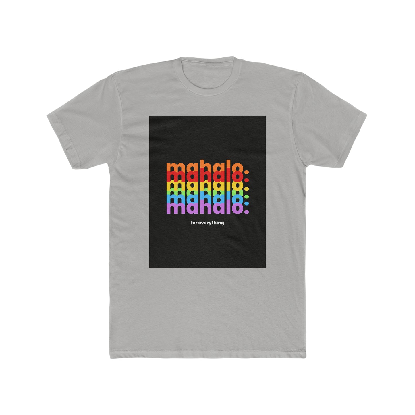 Colorful Mahalo