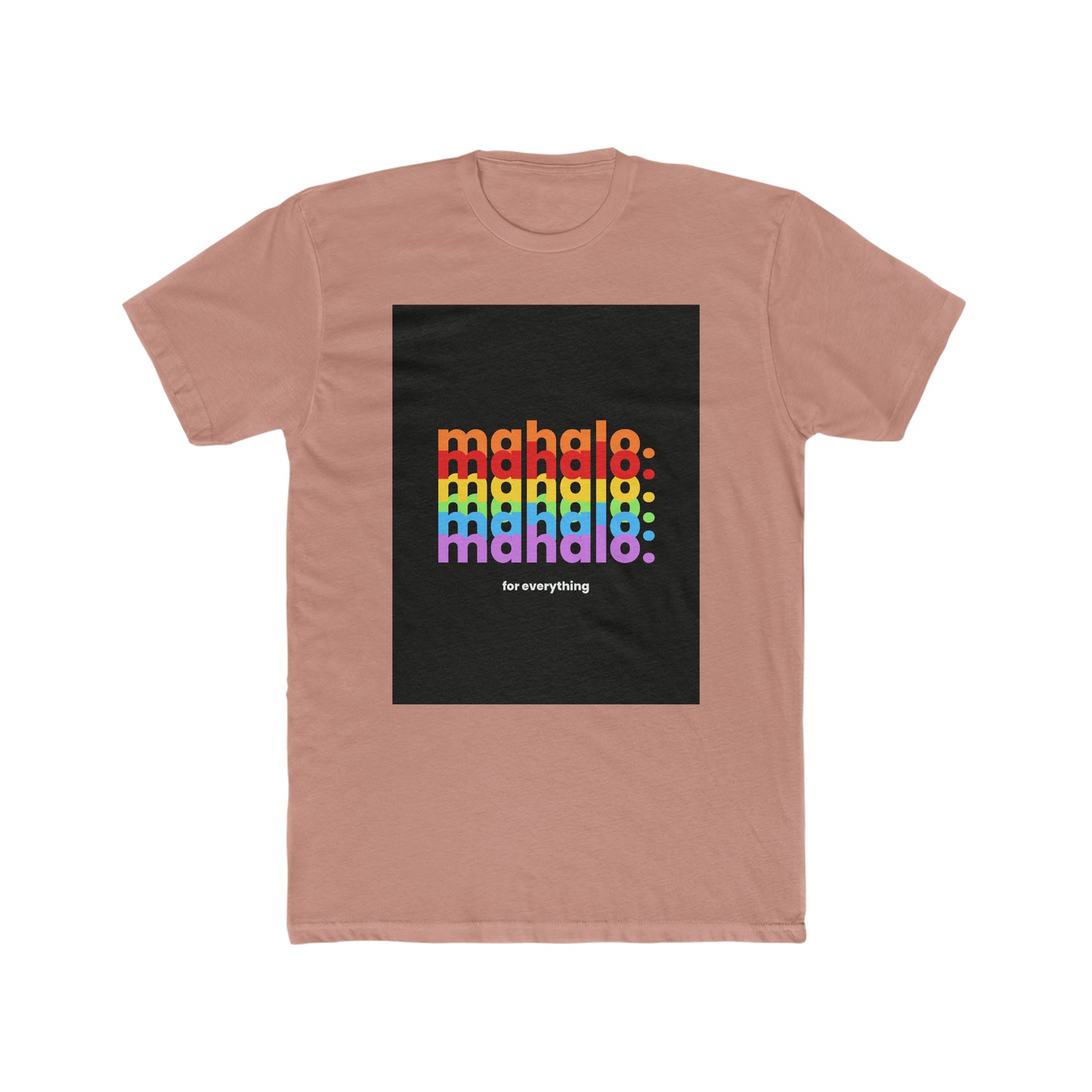 Colorful Mahalo