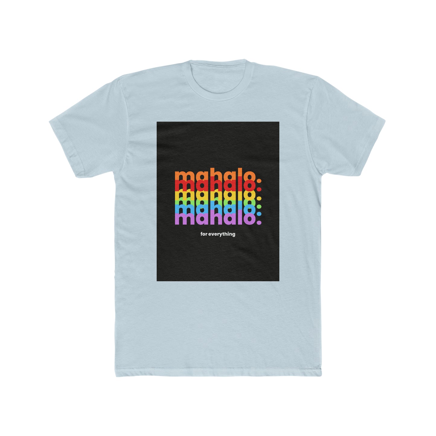 Colorful Mahalo