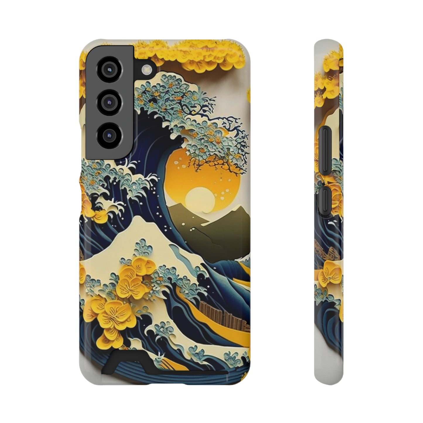 The Tourist White Phone Case With Card Holder