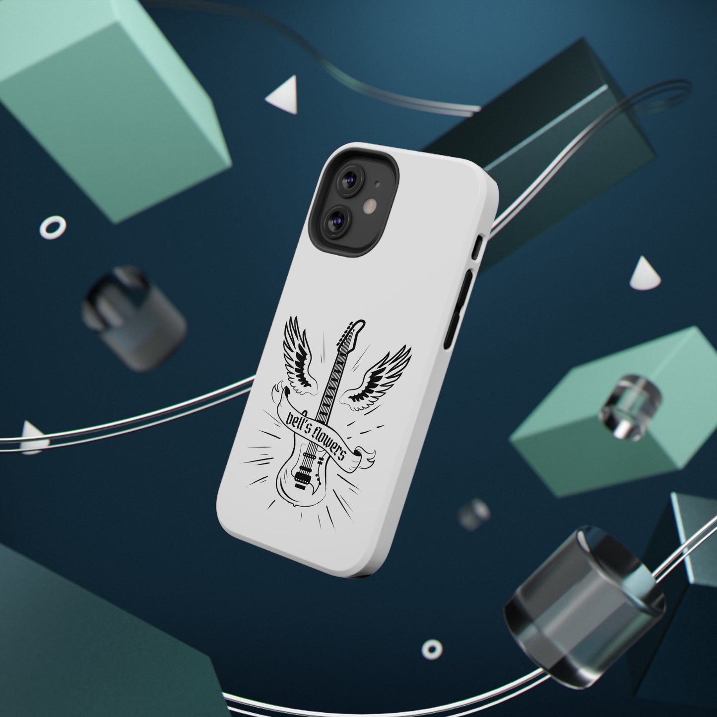bell’s flowers Rock With Wings Phone Case