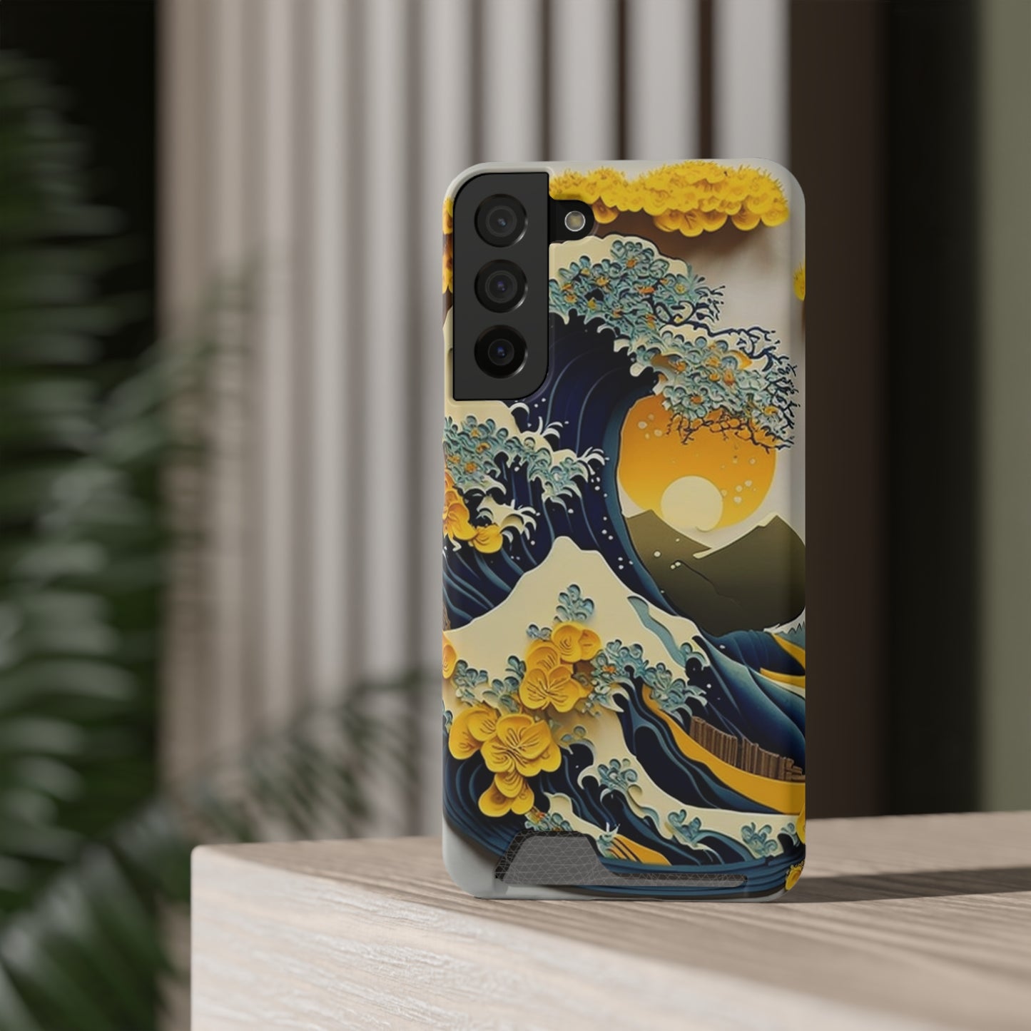 The Tourist White Phone Case With Card Holder
