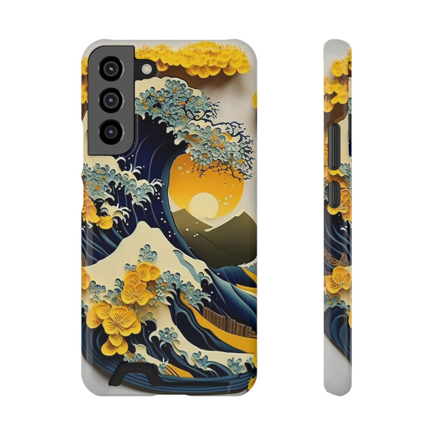 The Tourist White Phone Case With Card Holder