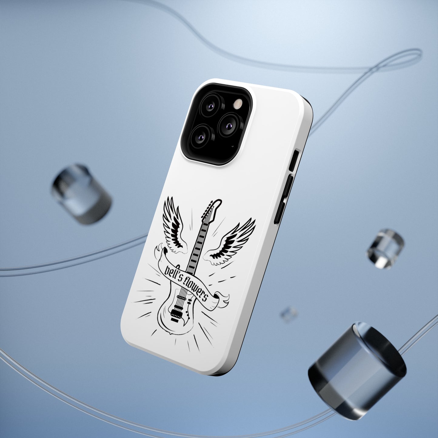 bell’s flowers Rock With Wings Phone Case