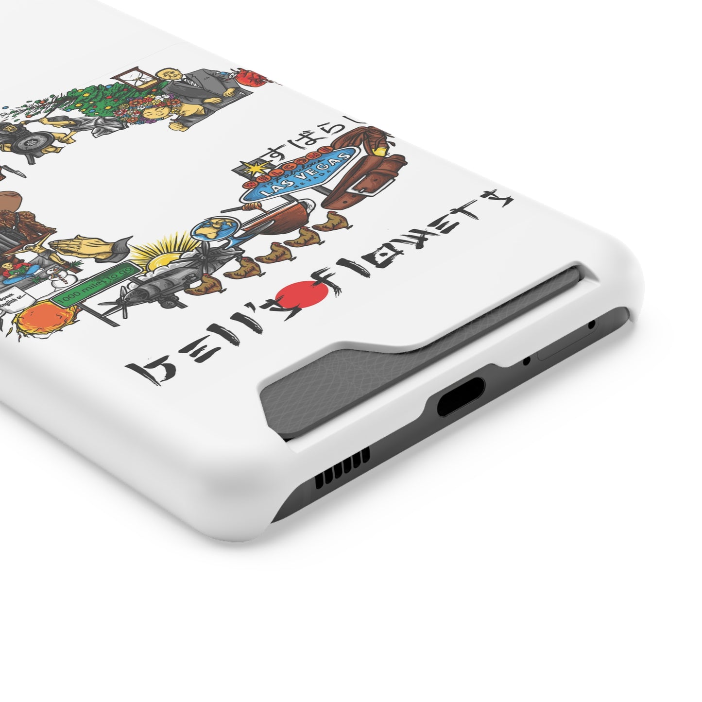 bell's flowers Album C original Phone Case With Card Holder
