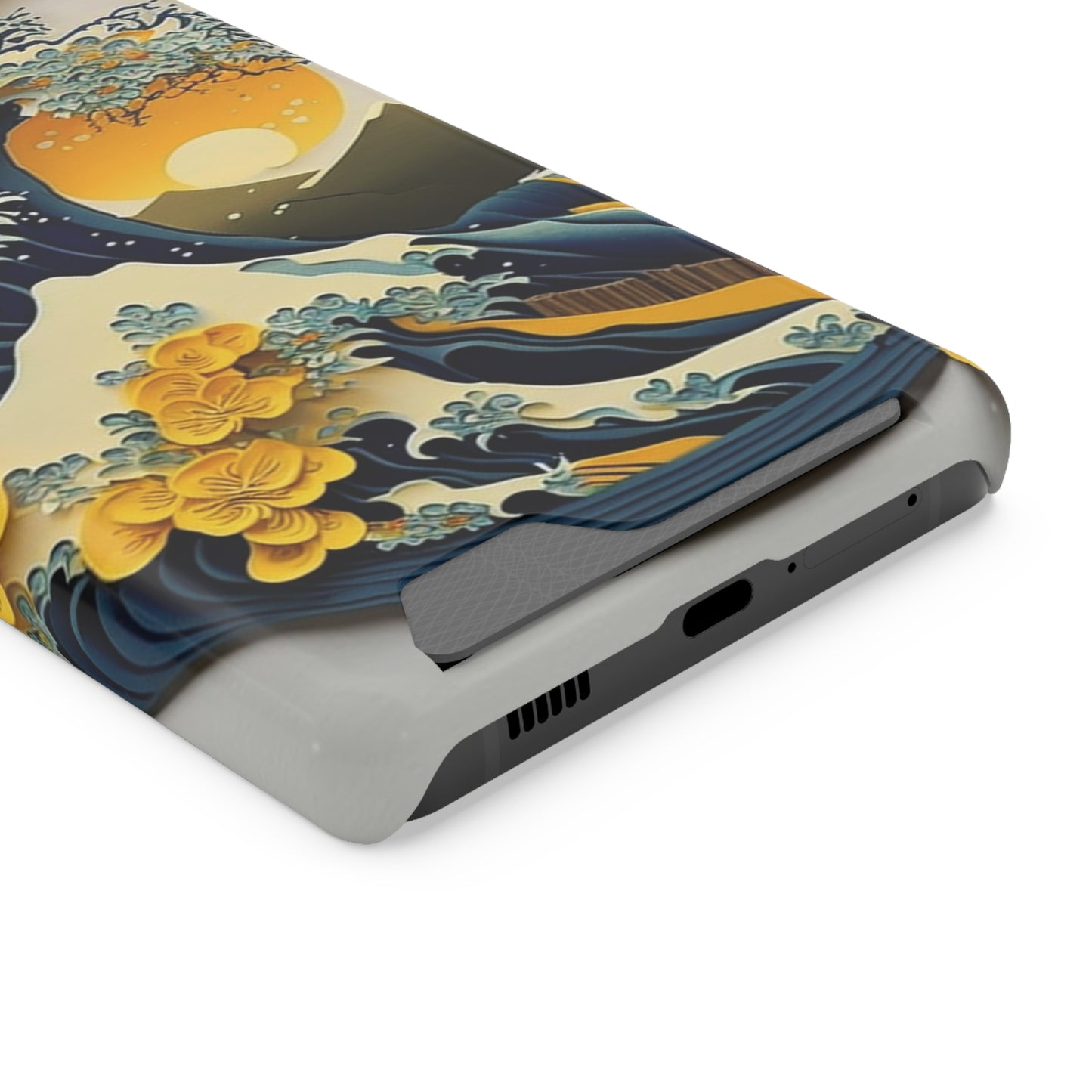 The Tourist White Phone Case With Card Holder