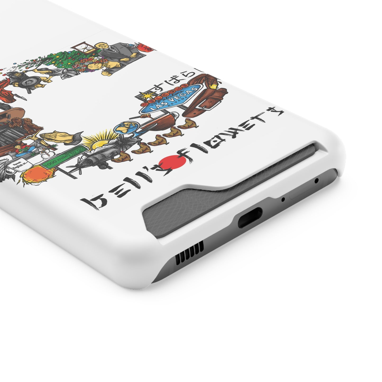 bell's flowers Album C original Phone Case With Card Holder