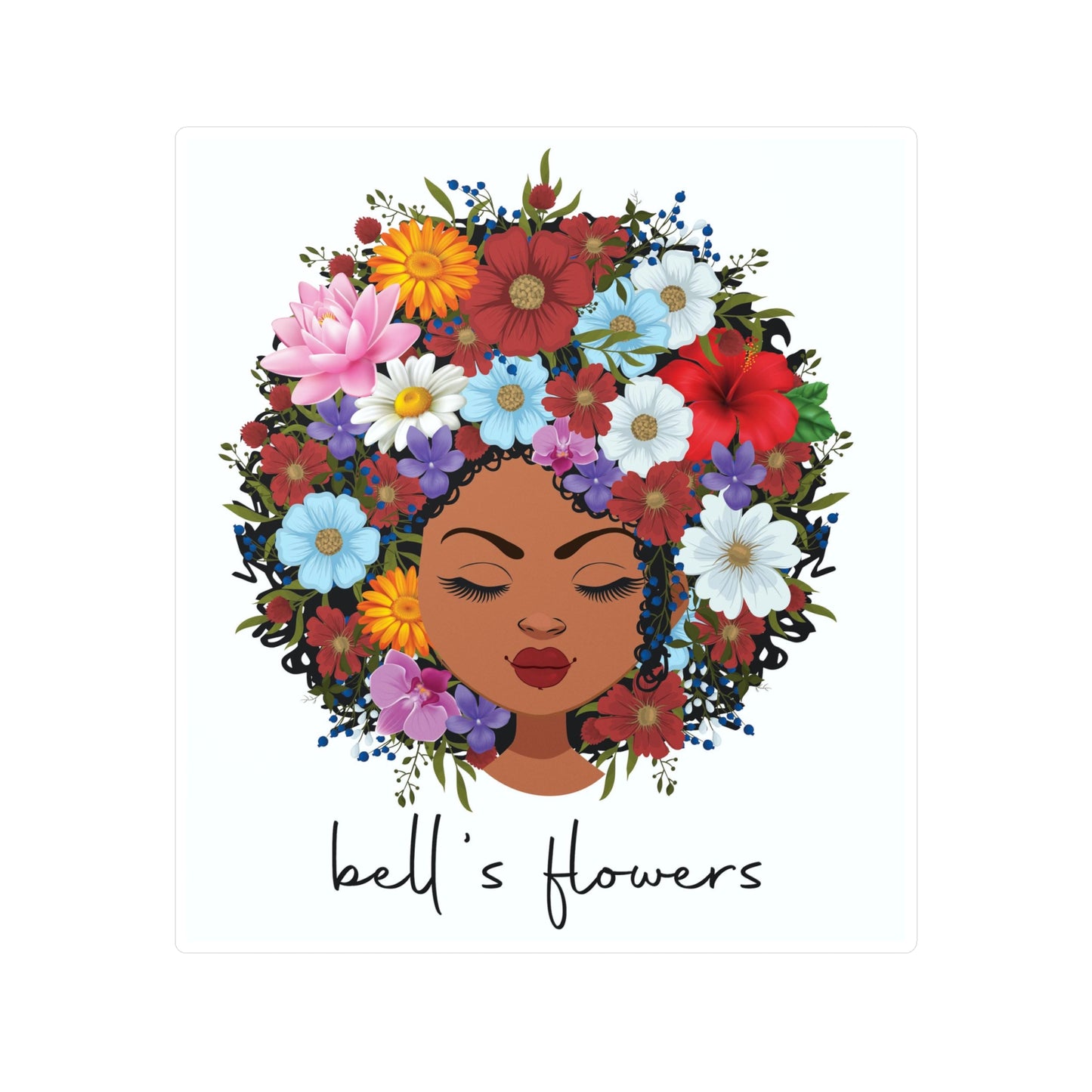 bell's flowers Original Logo Decals