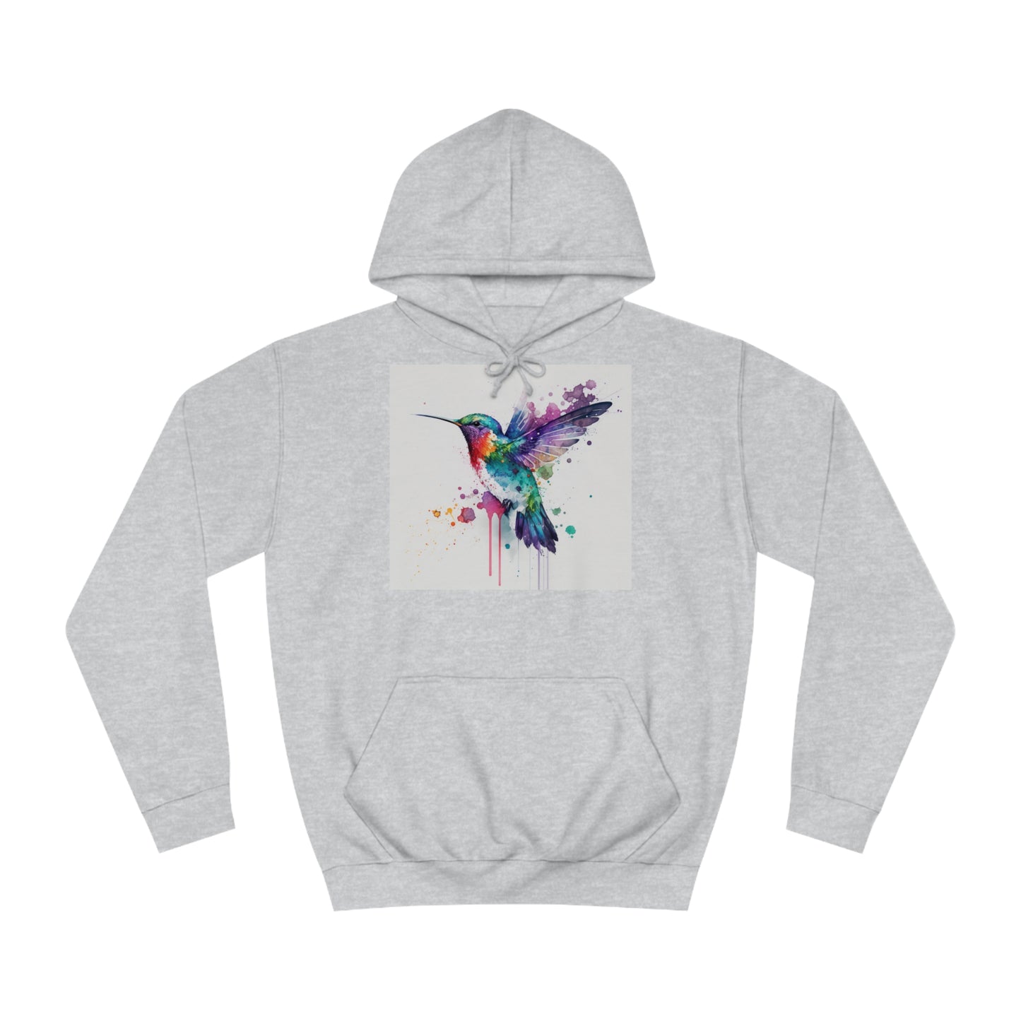 Hummingbird Watercolor Hoodie