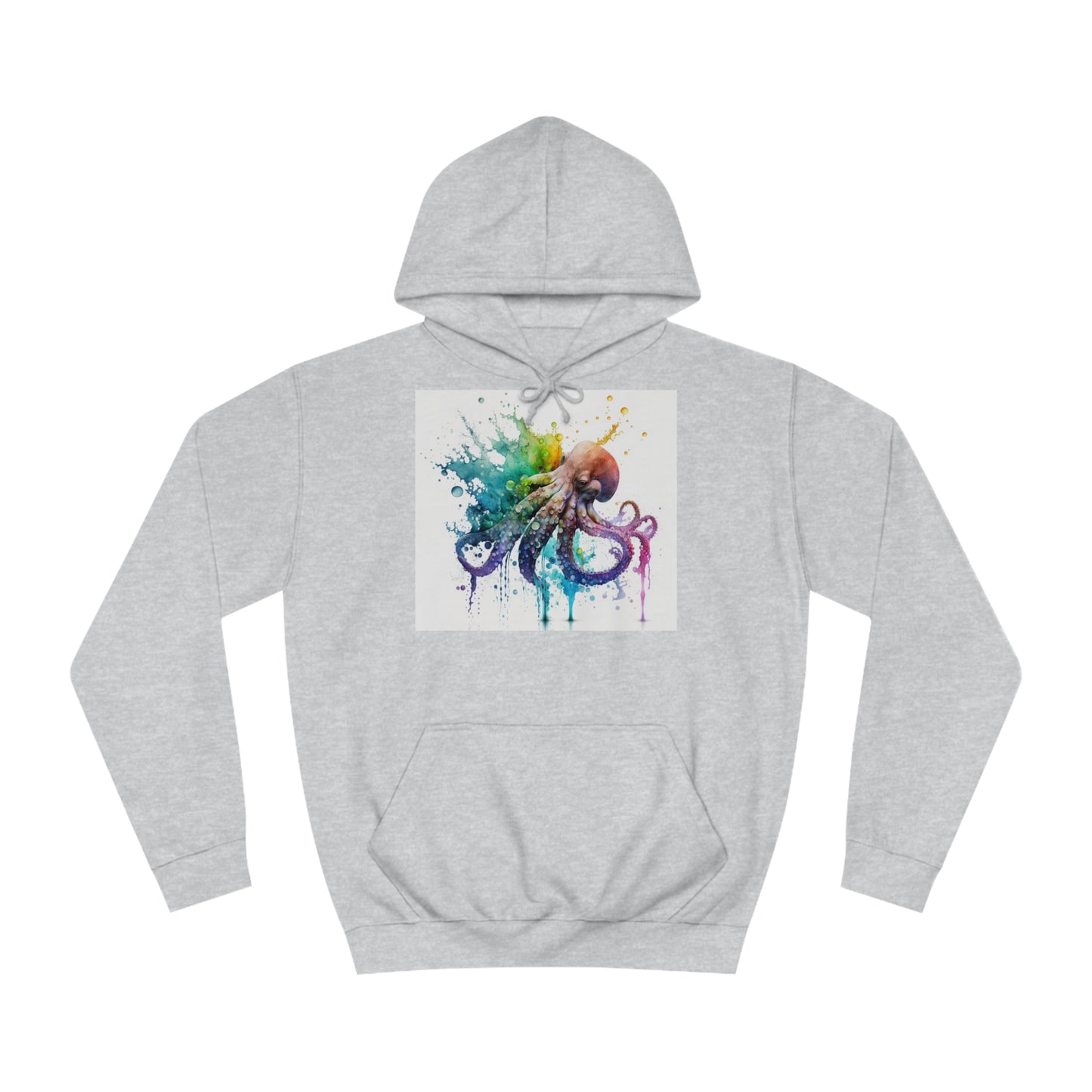 Octopus Drip Paint Hoodie