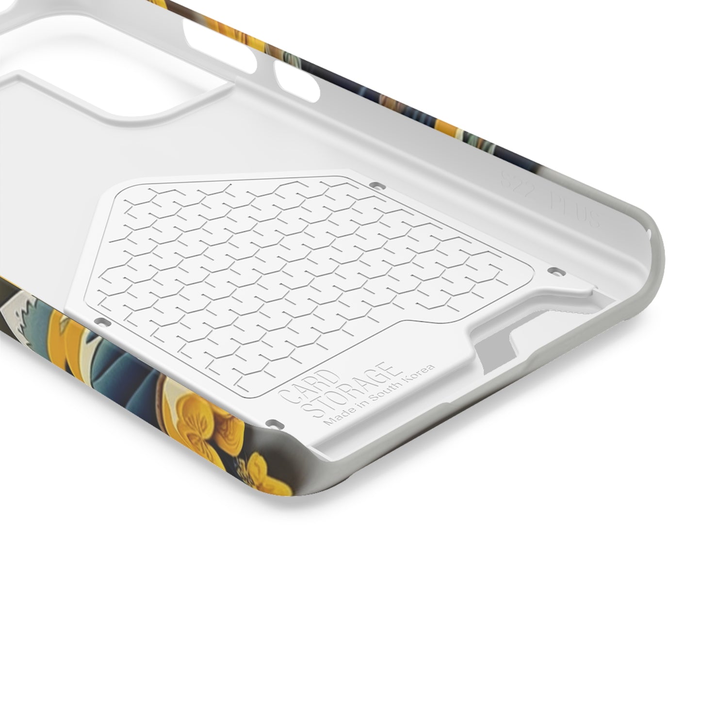The Tourist White Phone Case With Card Holder