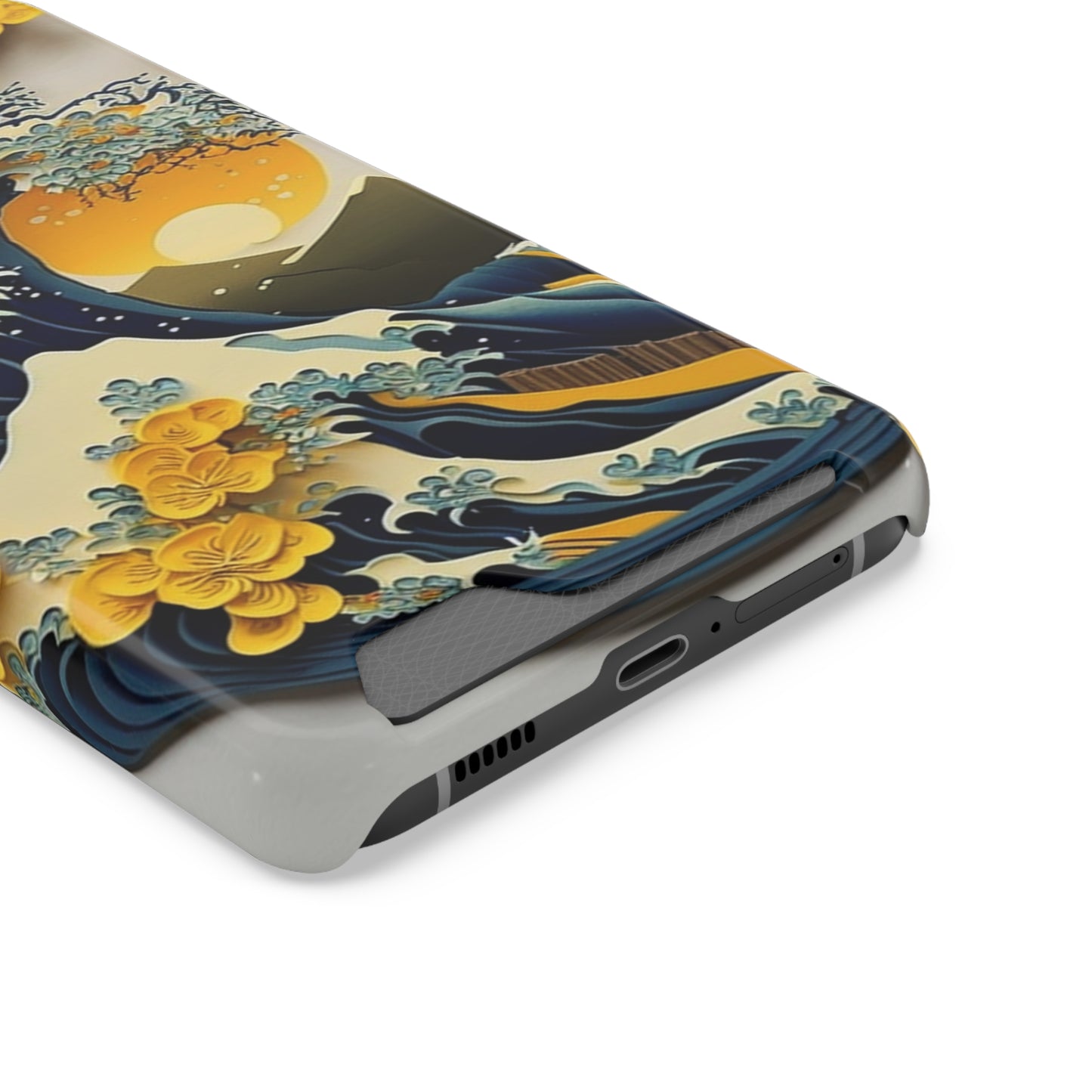 The Tourist White Phone Case With Card Holder