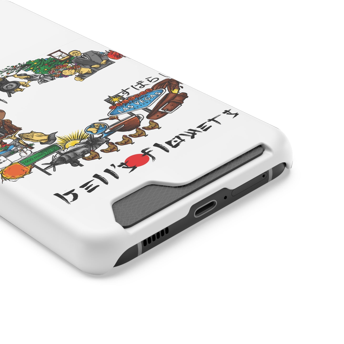 bell's flowers Album C original Phone Case With Card Holder