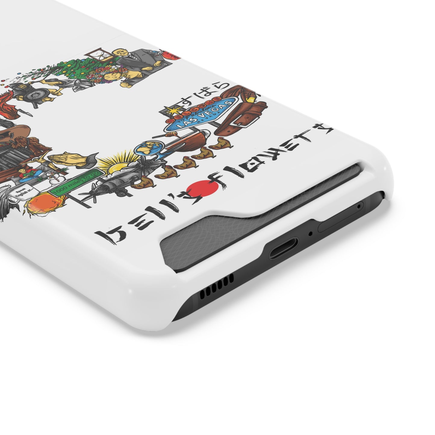 bell's flowers Album C original Phone Case With Card Holder