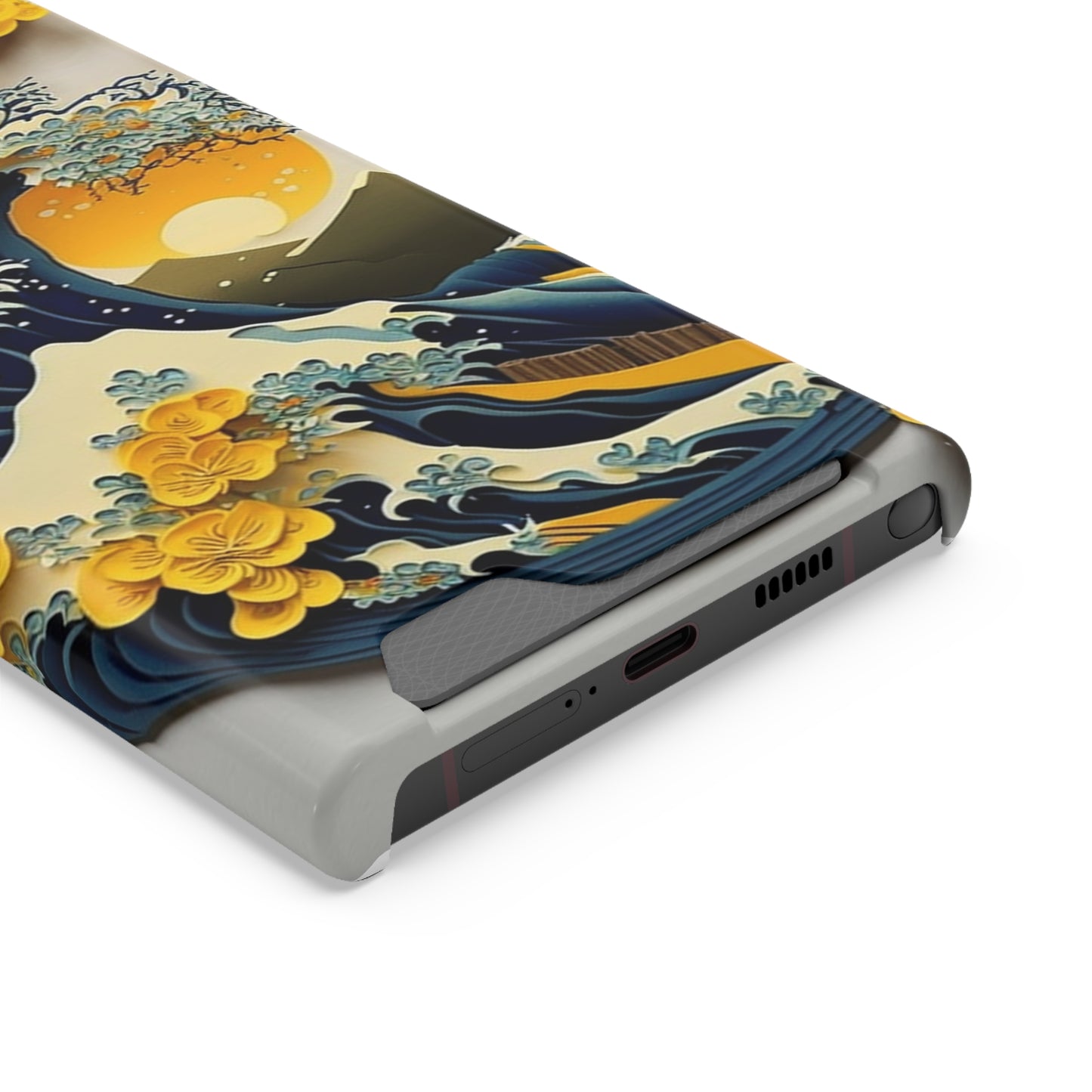 The Tourist White Phone Case With Card Holder