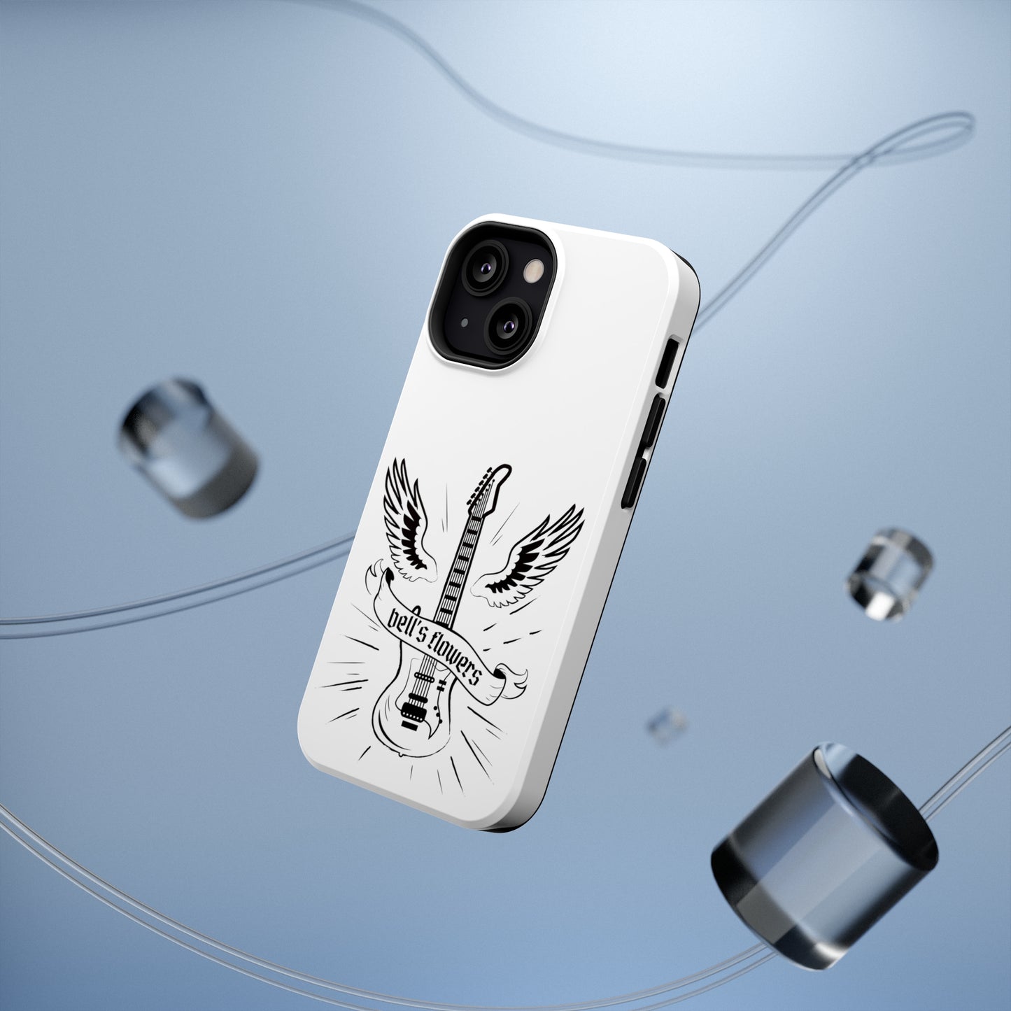 bell’s flowers Rock With Wings Phone Case