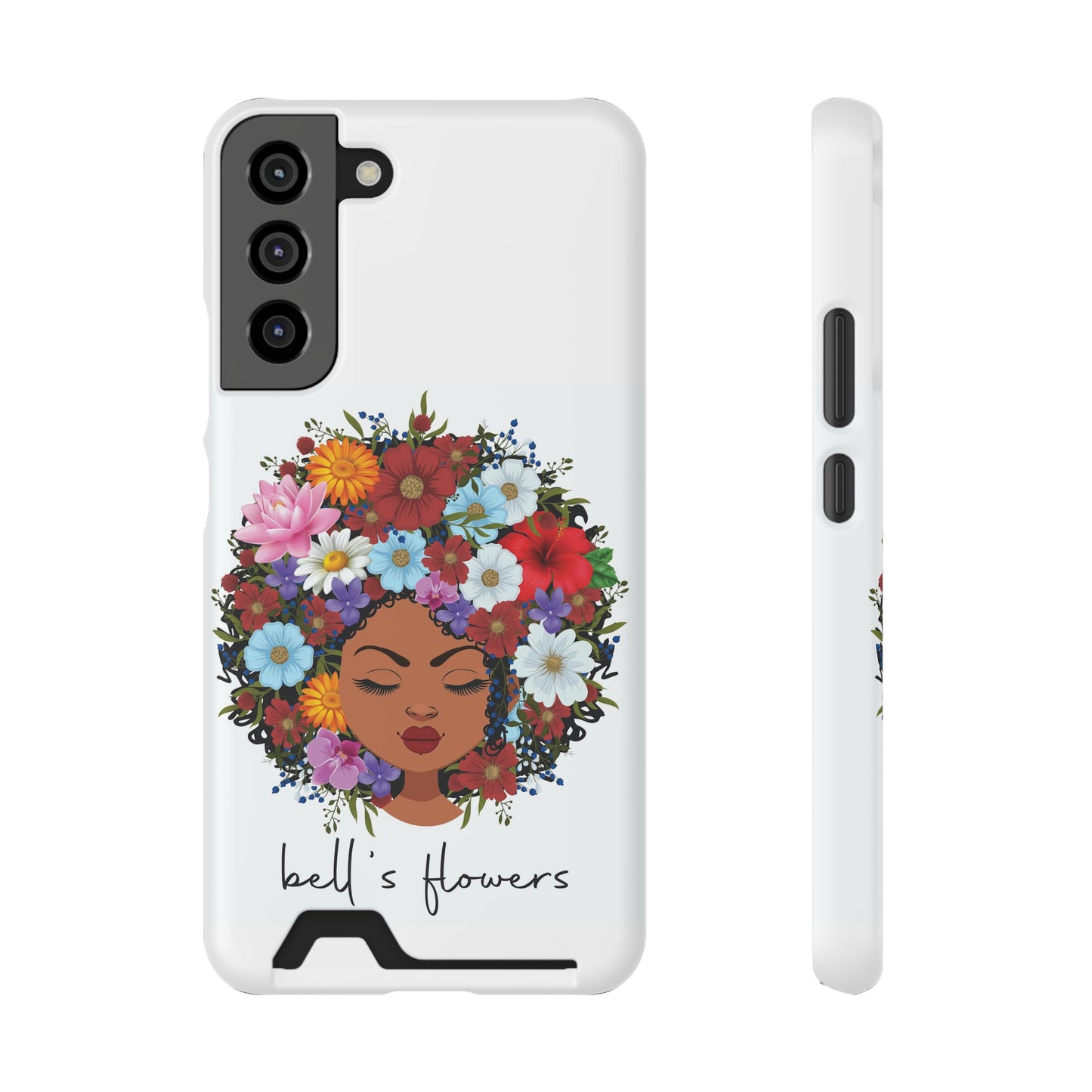 bell's flowers Original Logo Phone Case With Card Holder
