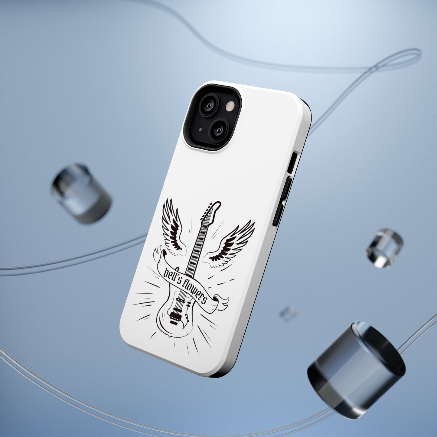 bell’s flowers Rock With Wings Phone Case