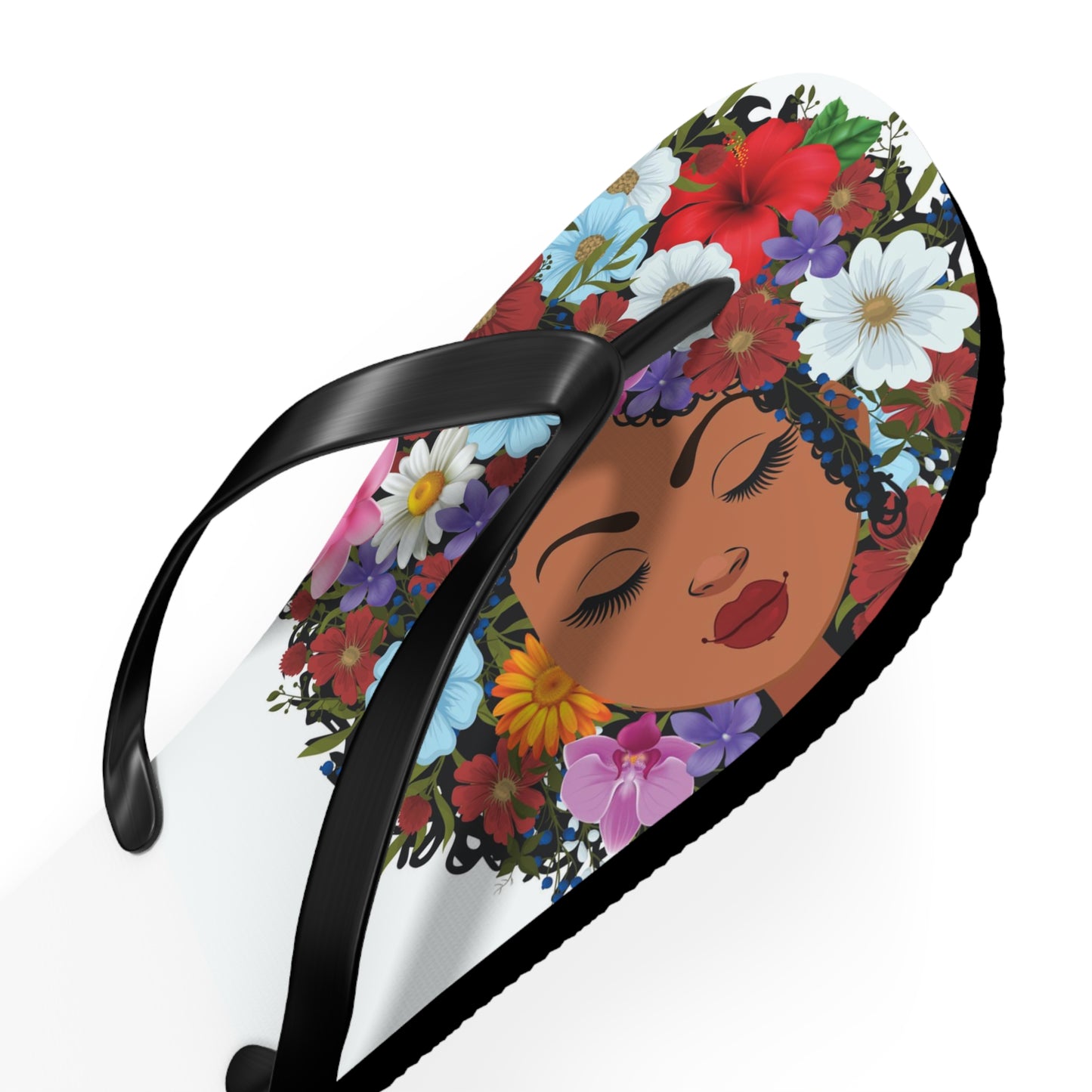 bell's flowers Original Logo Flip Flops