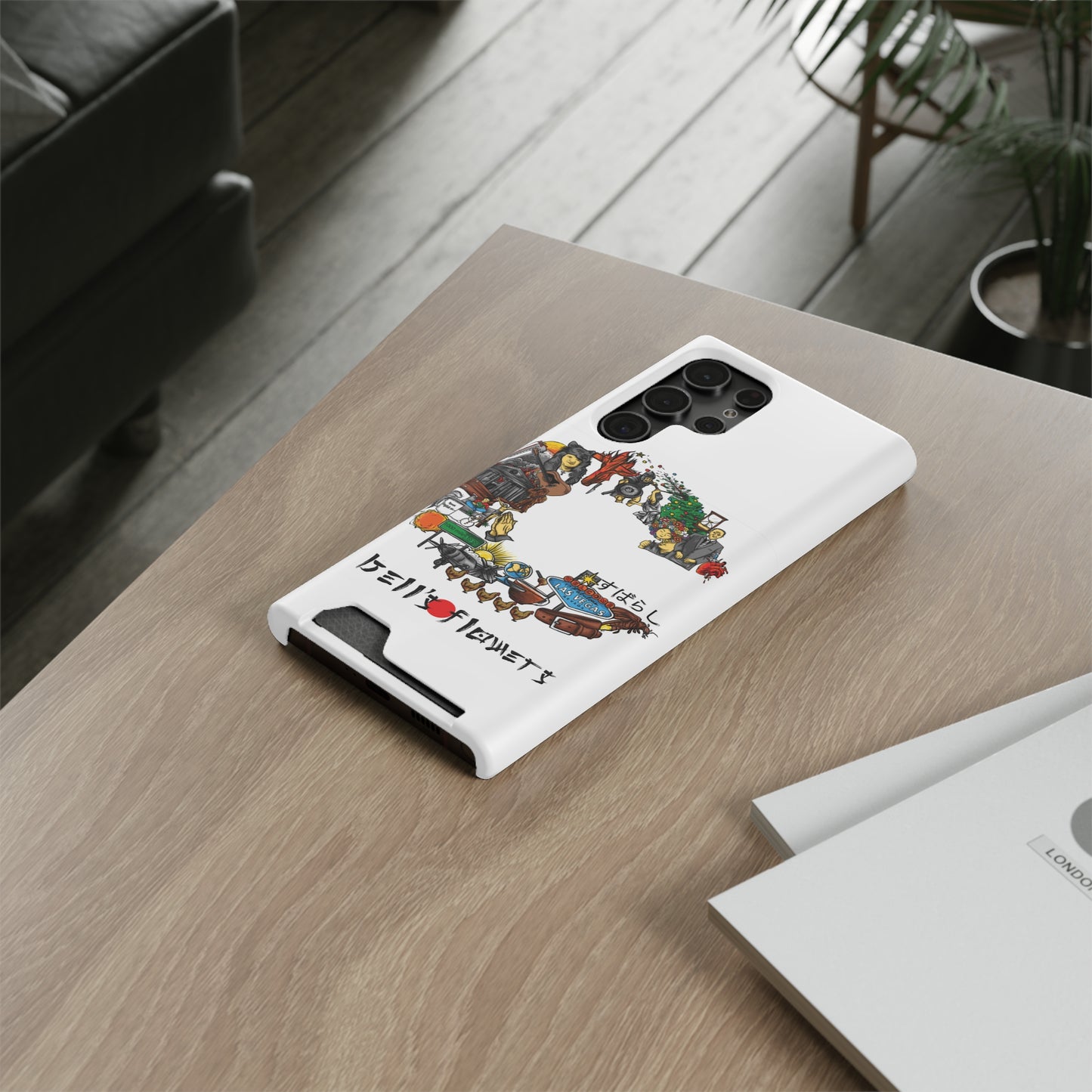 bell's flowers Album C original Phone Case With Card Holder