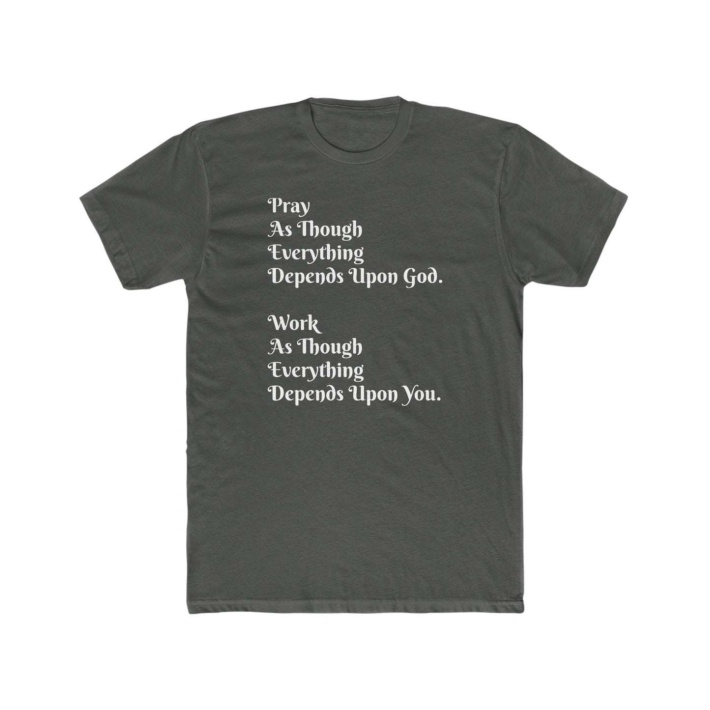 Pray and Work Tee