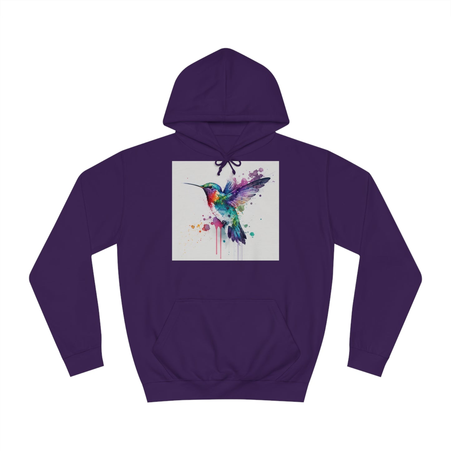 Hummingbird Watercolor Hoodie