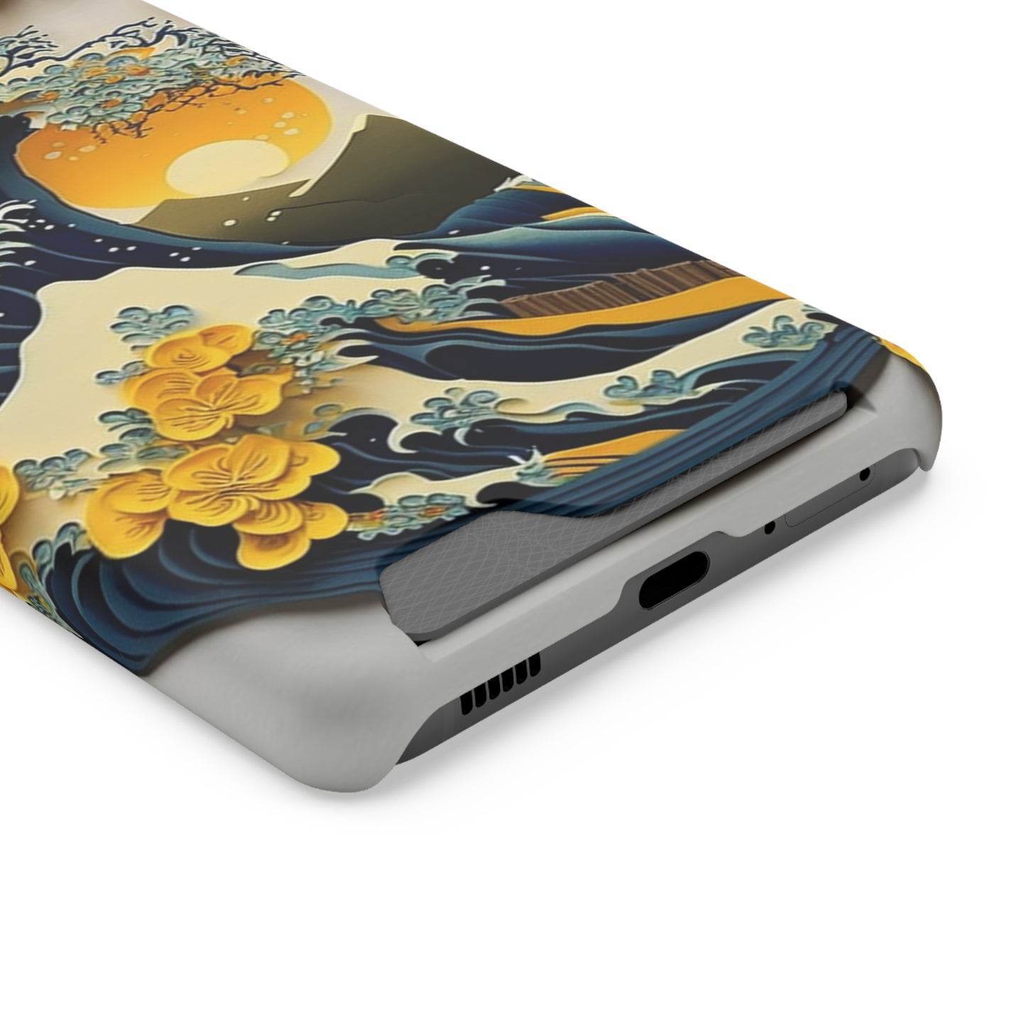 The Tourist White Phone Case With Card Holder