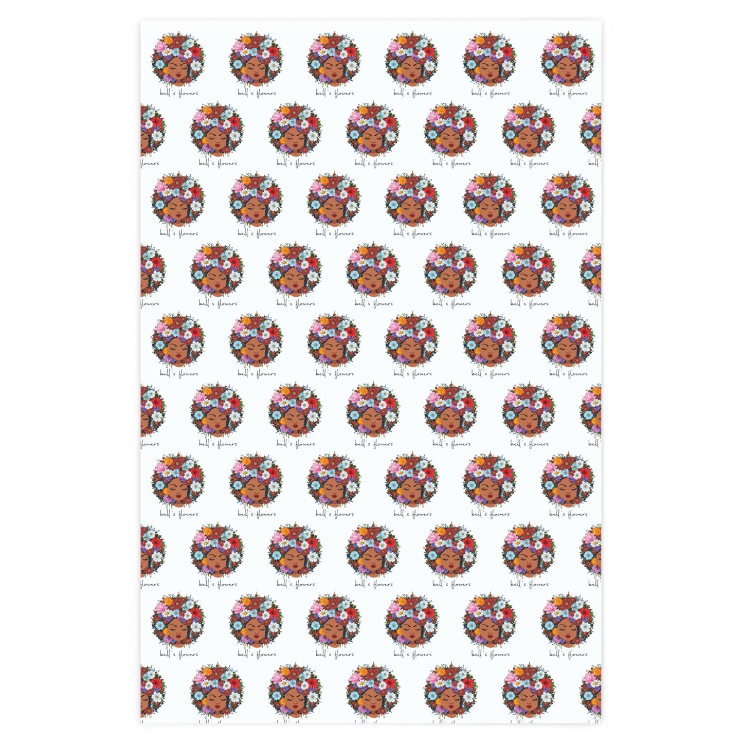 bell's flowers Original Logo Wrapping Paper