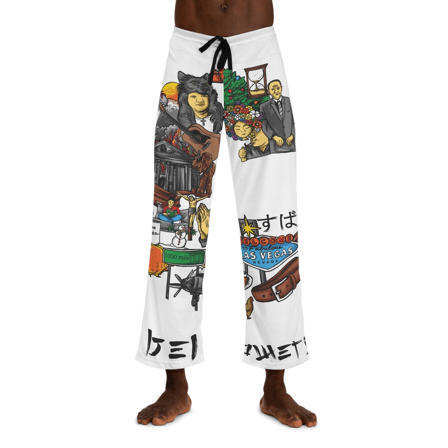 bell's flowers Album C original pajama pants