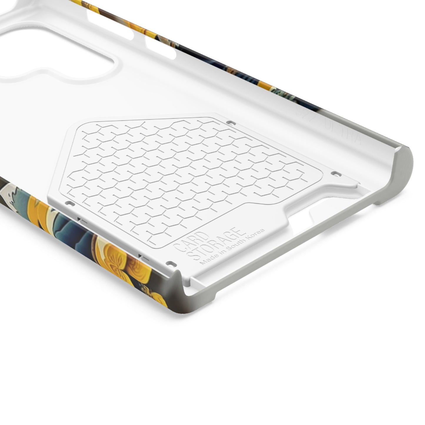 The Tourist White Phone Case With Card Holder