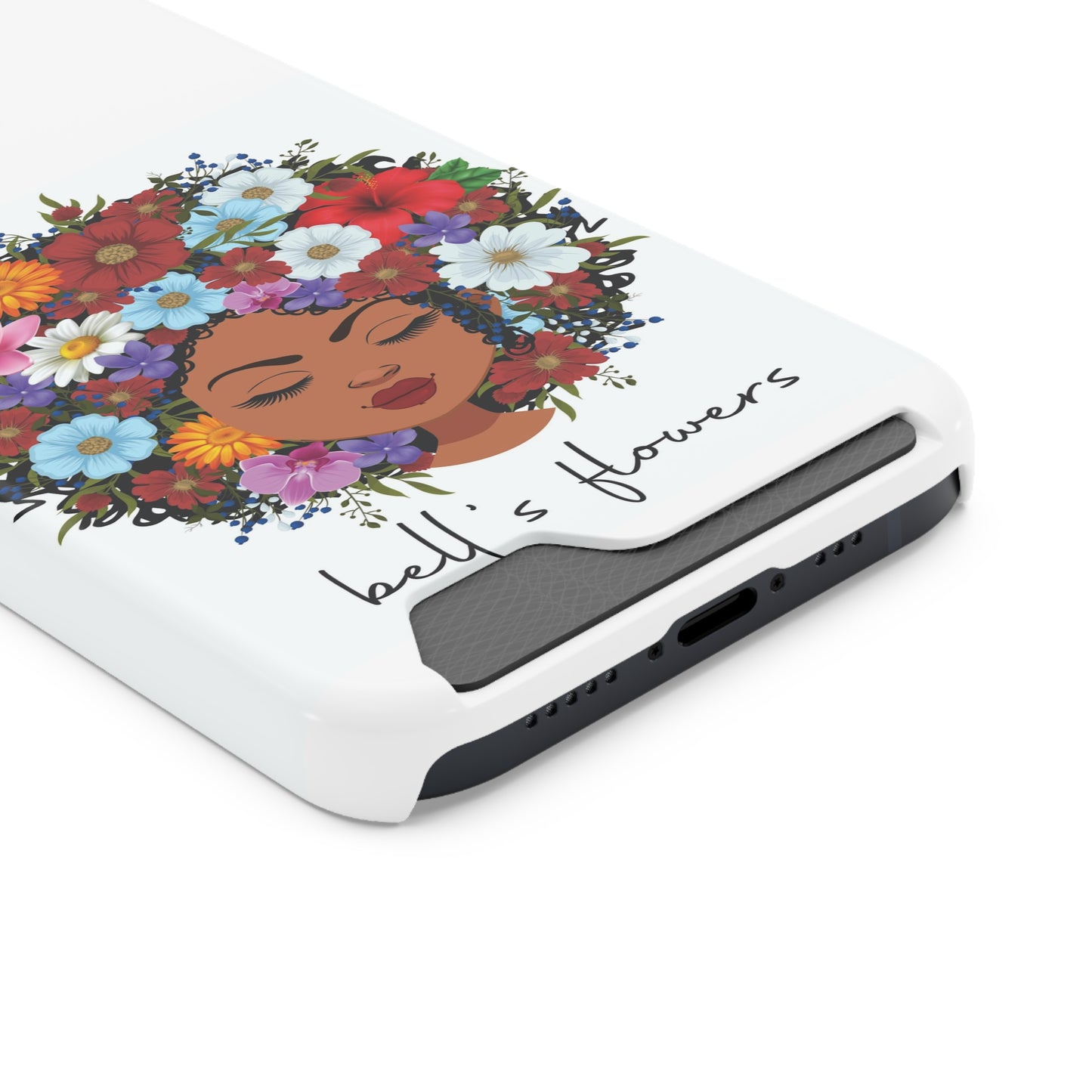 bell's flowers Original Logo Phone Case With Card Holder