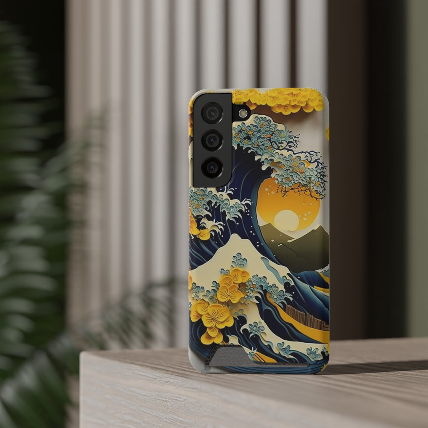 The Tourist White Phone Case With Card Holder