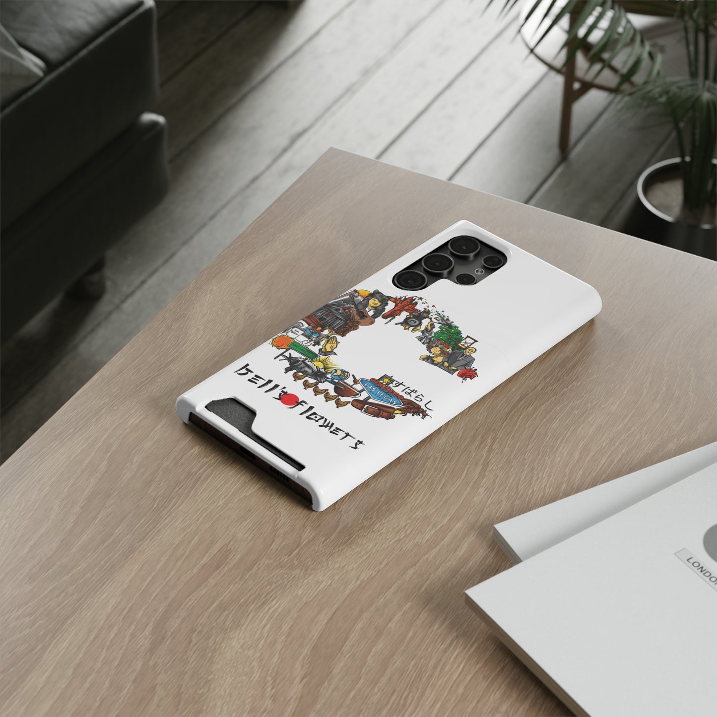 bell's flowers Album C original Phone Case With Card Holder